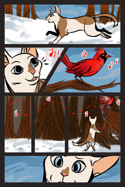 Cat Comic Gift